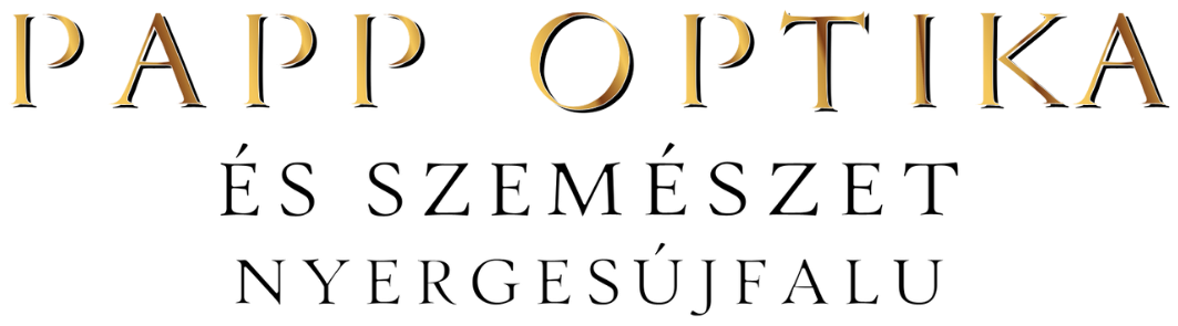 PappOptika arany logo